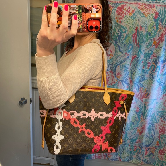 🛑SOLD🛑🌟Louis Vuitton Limited Edition Neverfull MM Bay Chain🌟 - Picture 16 of 16